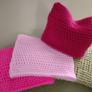 New Item Pink Pussy Hat, Kitty Hat, Pink Cat Hat, Teens Women Hat, Best Seller Pink Pussy Hats, Country Goods image 9