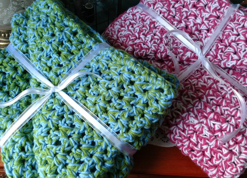 New Item Lapghan, Lap Blanket, Infant Afghan, Handmade Crocheted Baby Blanket, Stroller Blanket, Rose and White Baby Blanket, Country Goods image 5
