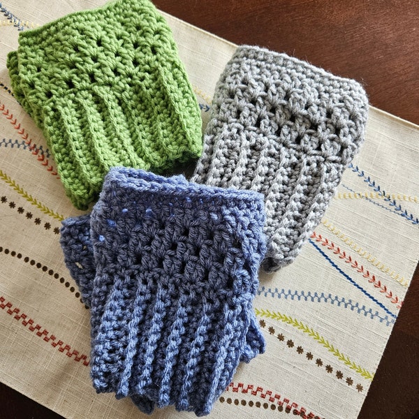 New Item! Boot Cuffs Sale! Boot Socks, Boot Topper, Best Seller,  Winter Women's Boot Socks, Handmade Cuffs, Crocheted, Country Goods