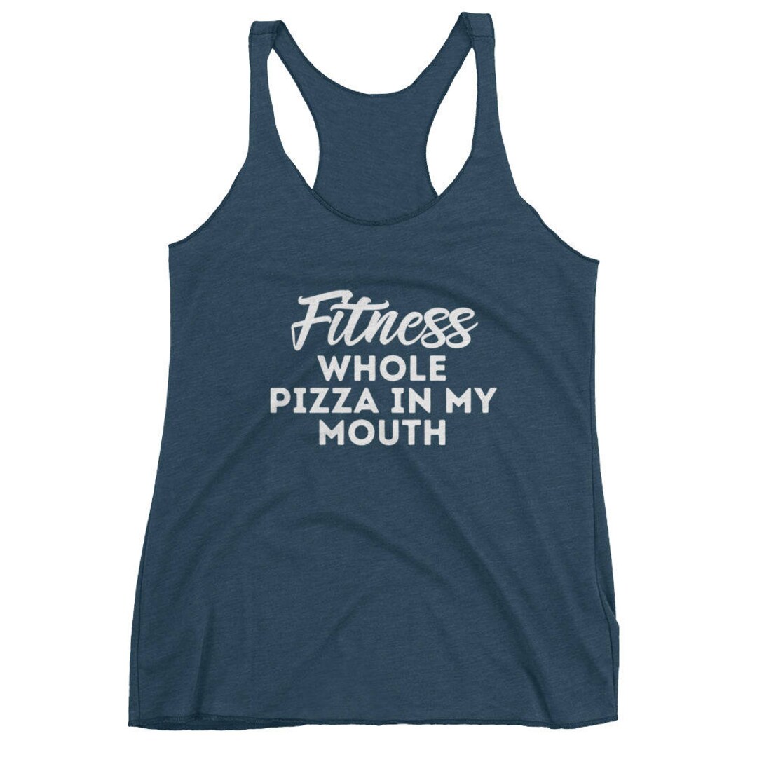Funny Coffee Mug - "Fitness? More Like Fitness Whole Pizza In My Mouth" - 11 Oz White Ceramic Mug, Dishwasher Safe - View #3