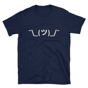 Shrugs Emoticon - Funny - Unisex T-Shirt