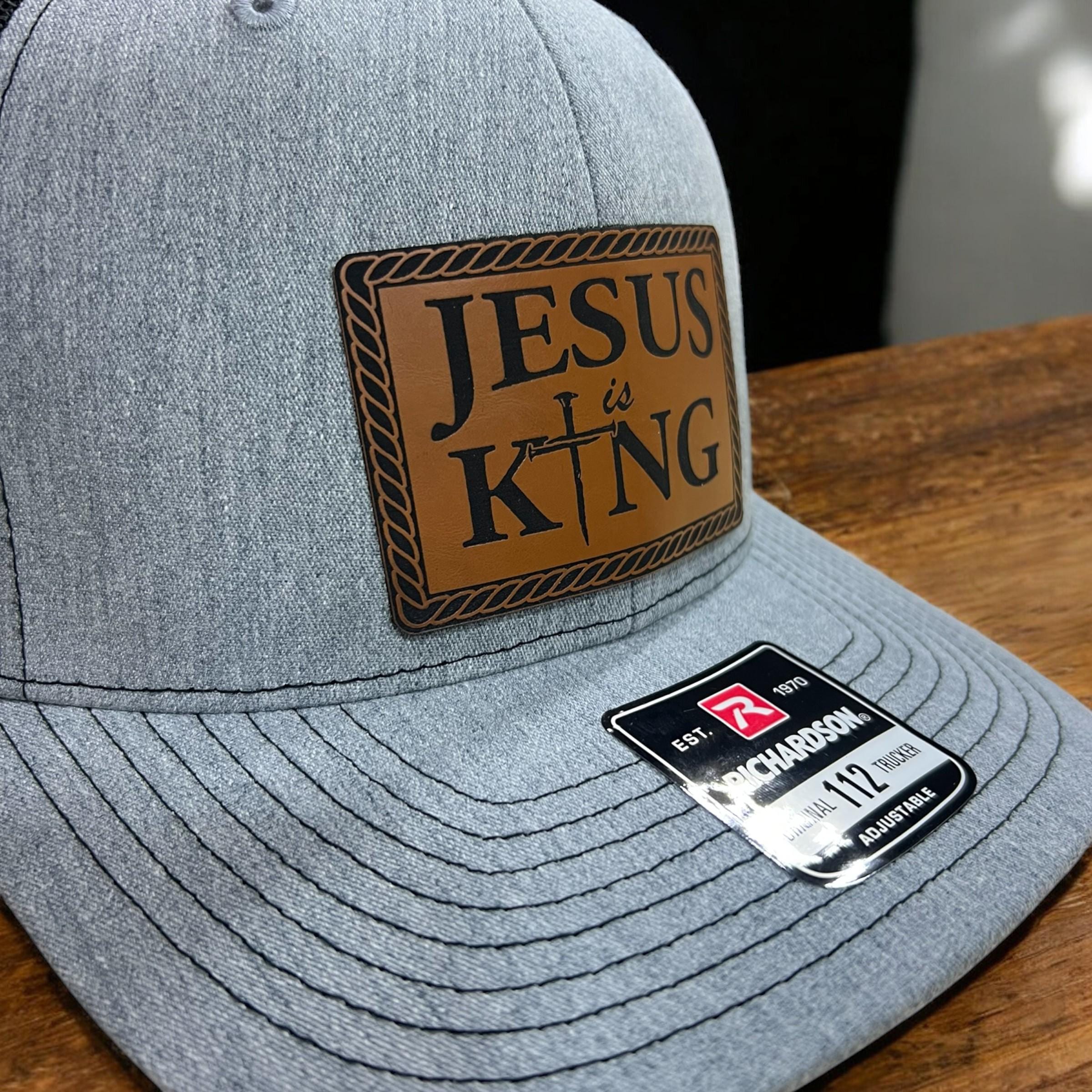 Jesus is King Hat Patch - Etsy display picture 1