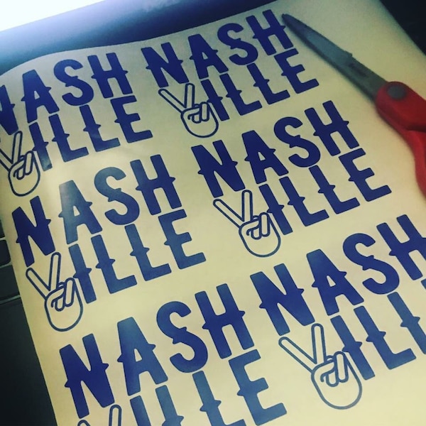 Nashville Decal