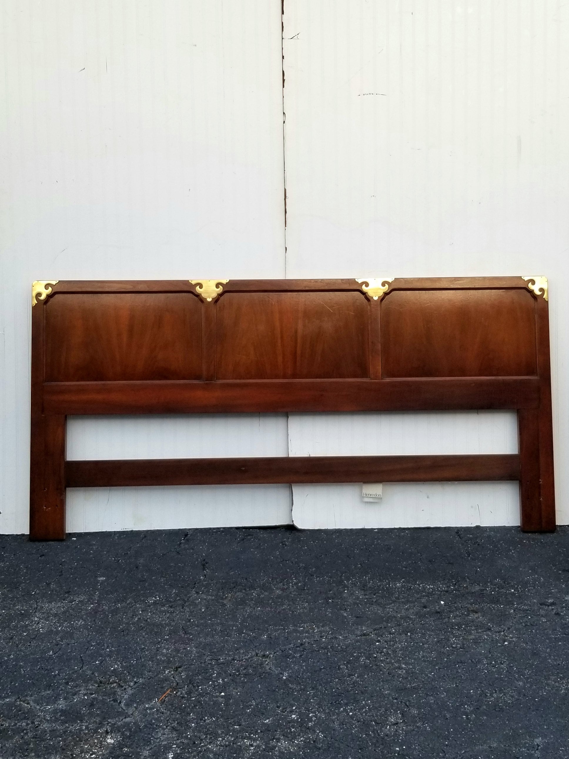 Henredon Mid Century Modern Campaign Retro Asian King Size