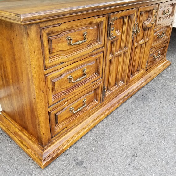 Pecan wood dresser deals