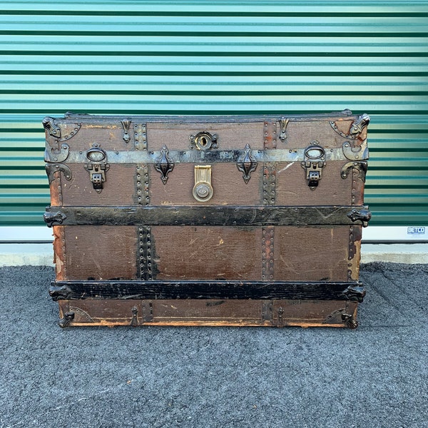 Steamer Trunk Etsy