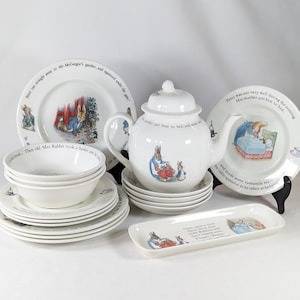 Peter rabbit tea set - Etsy 日本