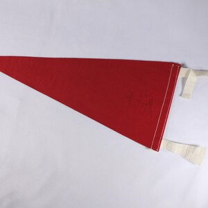 1960's Original 24 Disneyland Felt Red Pennant Walt Disney Sleeping Beauty Castle Souvenir Flag image 7