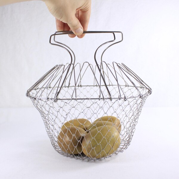 Metal Salad Spinner Etsy