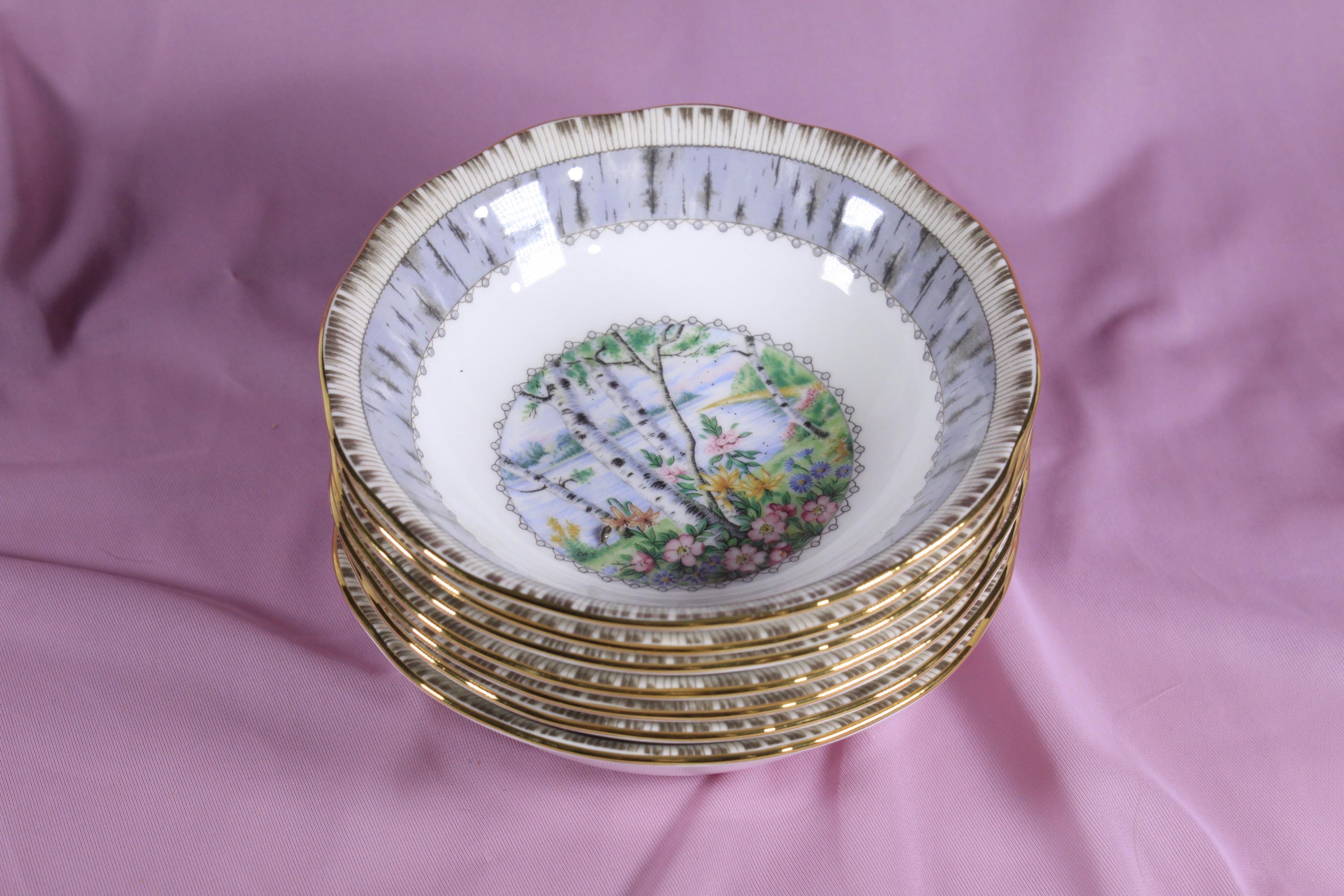 Royal Albert Silver Birch - Etsy Canada