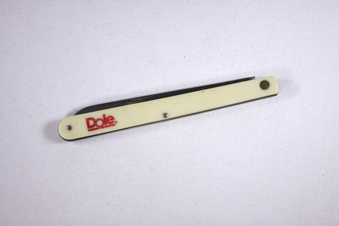 Vintage DOLE Plantation Pocket Knife, Stainless Colonial Prov. USA