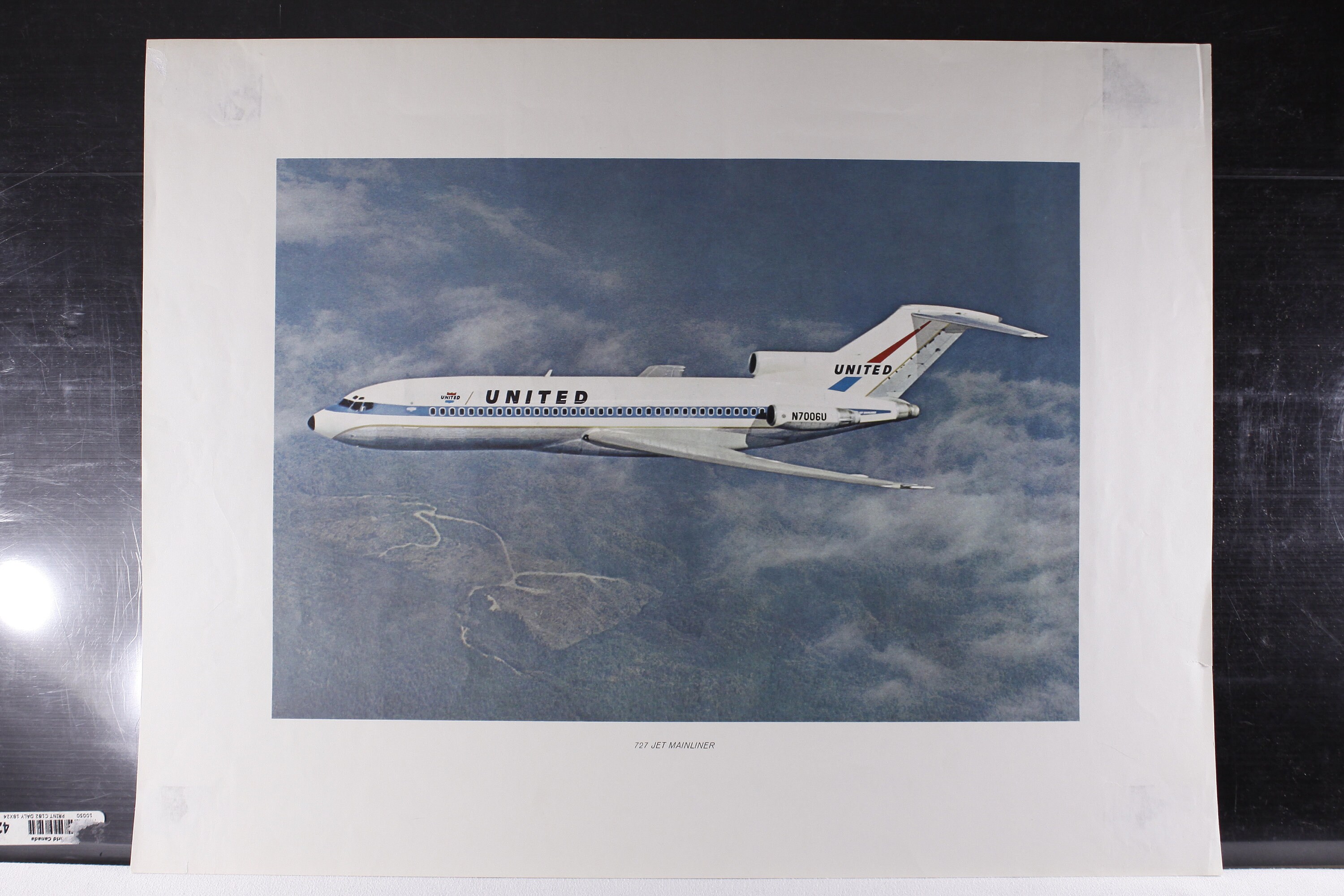 1960 年代のユナイテッド航空 727 ジェット メインライナー 1960 年代のユナイテッド航空 727 ジェット メインライナー