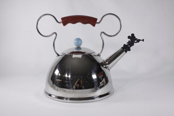 1993 Mickey Mouse Gourmet Collection by Michael Graves for Moller Design Stove Top Tea Kettle Etsy Canada
