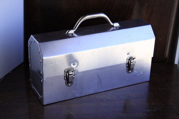 Vintage L May Mfg Sudbury Metal Miners Lunchbox 1… - image 3