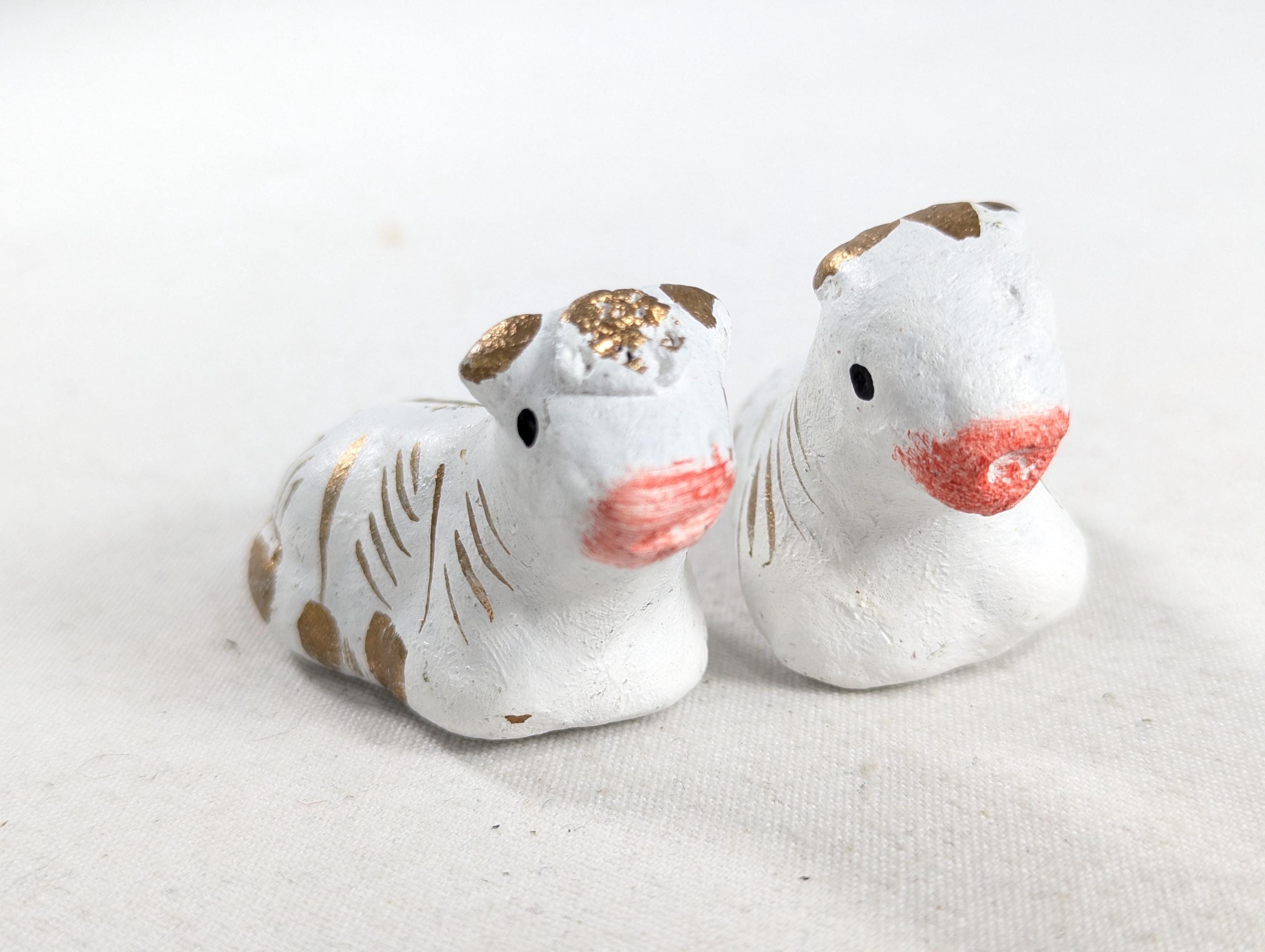 ヴィンテージ メキシコ民芸品 キリスト降誕セット 14ピース 手描き