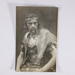 Vintage William Stack Albumdruck Fotografie, klassisches Schauspieler Foto Postkartengröße