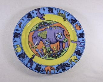 BOPLA! Paradise Elephant dinner plate, Langenthal Swiss Made