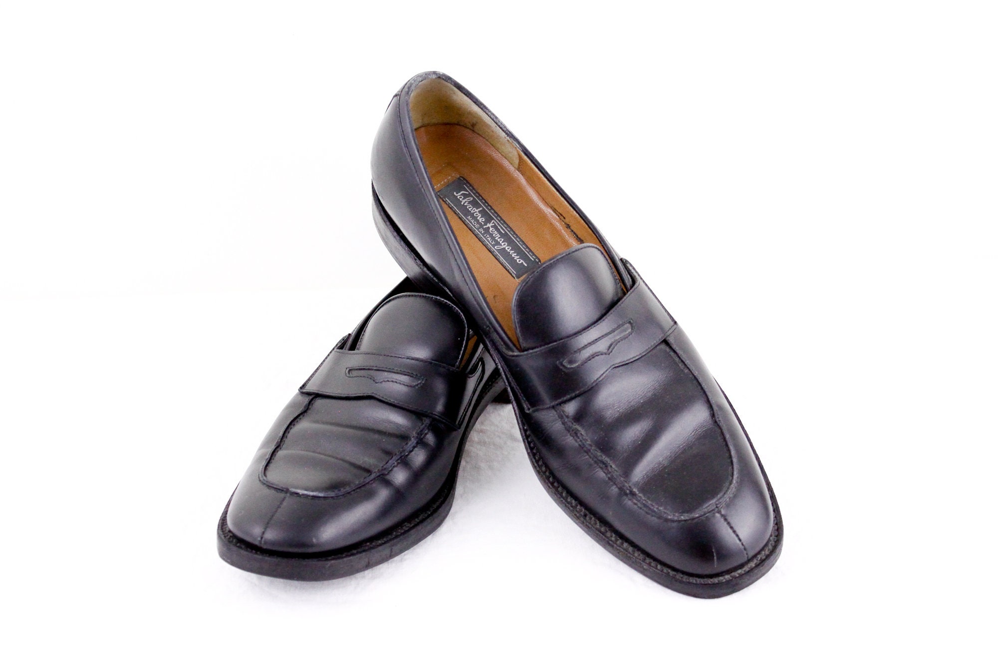 Ferragamo slip shop on loafers