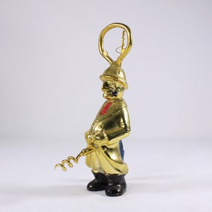 Naughty angler fisherman corkscrew bottle opener, made in Japan adult vintage barwares image 7