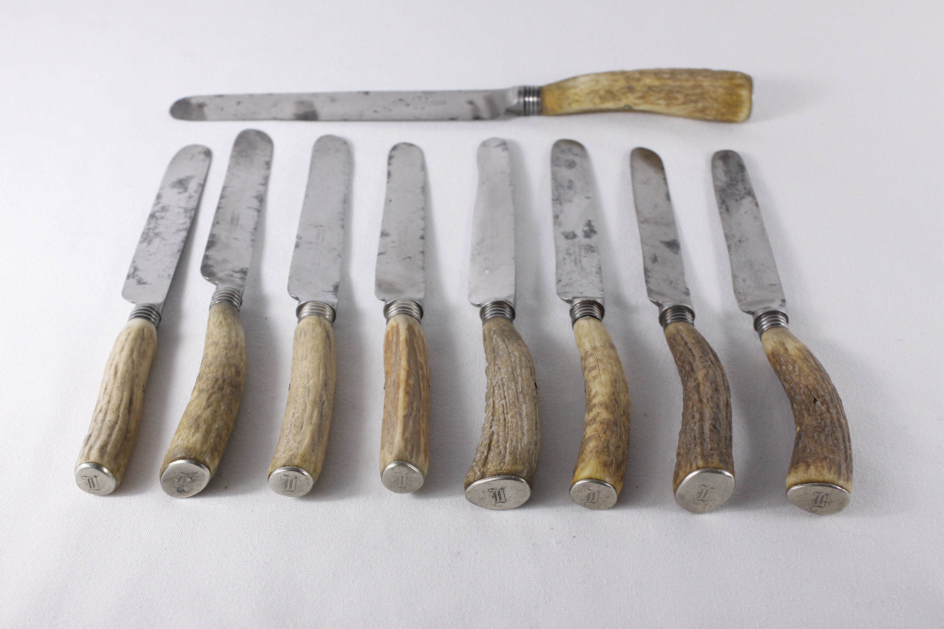 アンティーク ブレッドボード ナイフ セット イギリス アンティーク