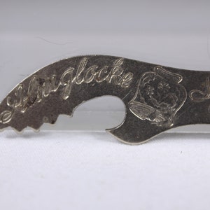Vintage condensed milk can opener, Almglocken Steril Milch can puncture, baby food opener 1940-1950s image 5