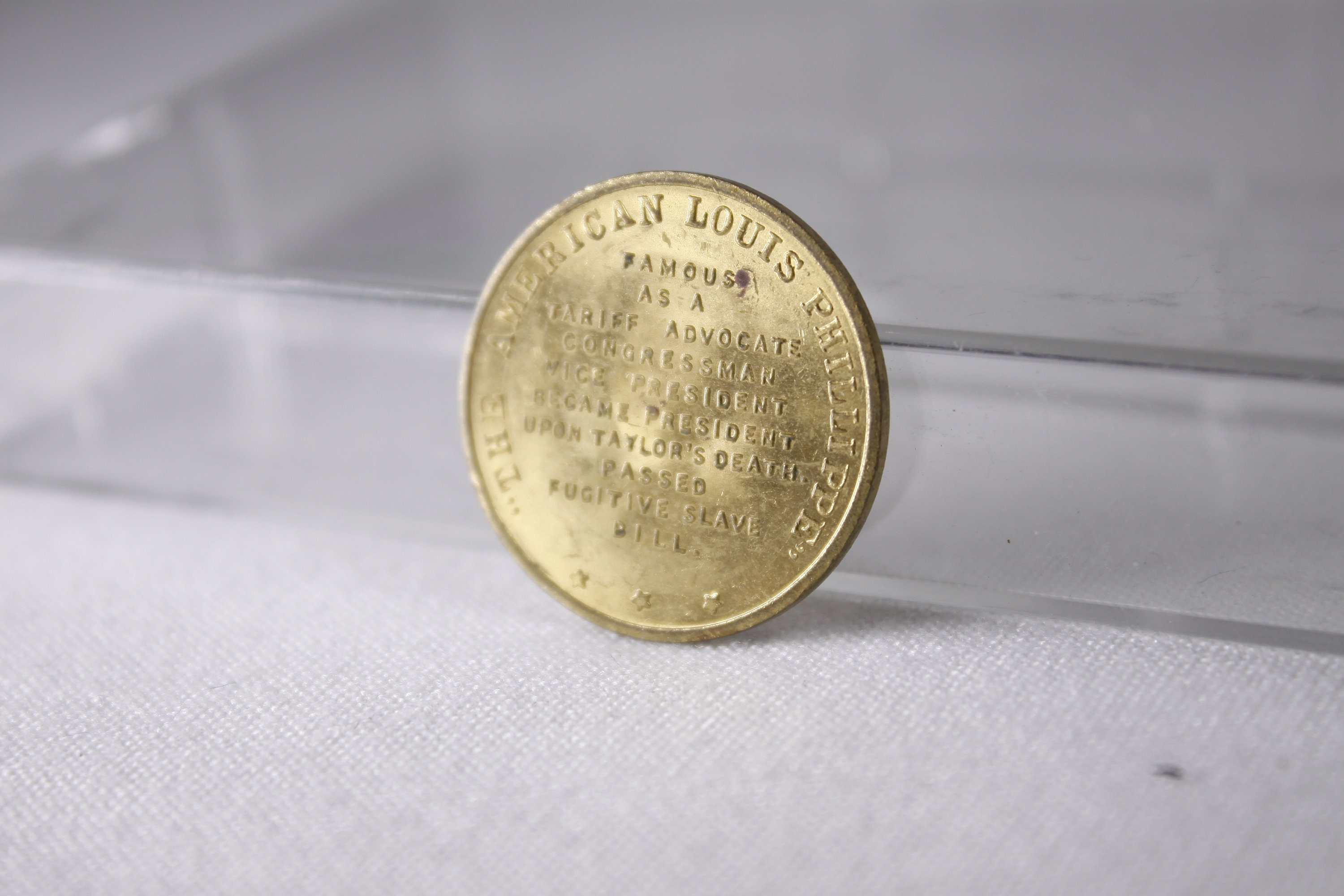 Millard Fillmore 1850 - 1853 Commemorative Coin Token 25mm