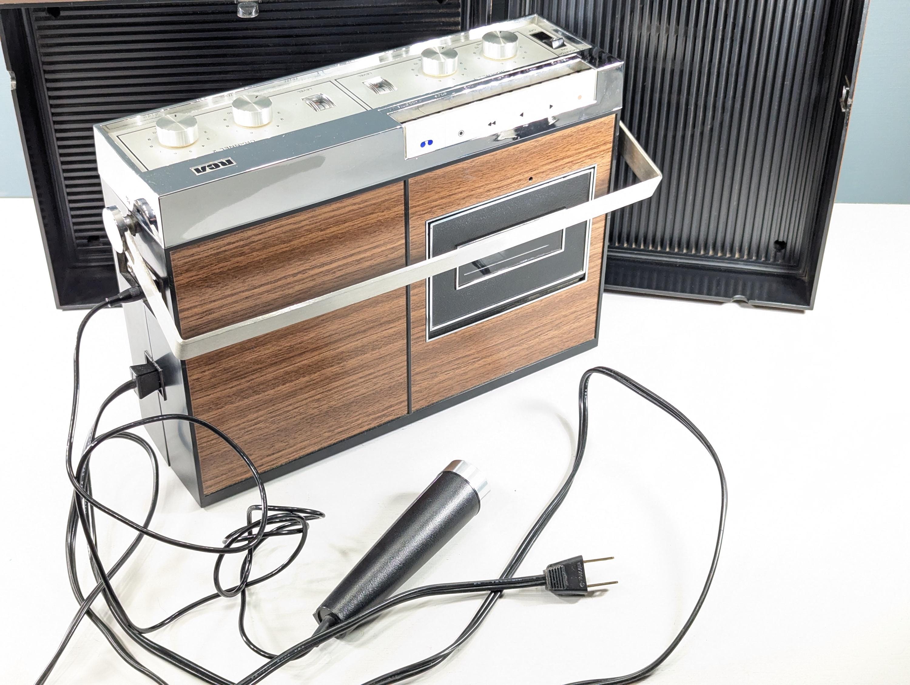 RCA Solid State Cassette Recorder Model YZD-560W + 2 Speakers - Etsy RCA Solid State Cassette Recorder Model YZD-560W + 2 Speakers - Etsy
