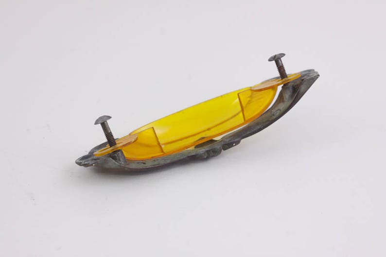 Orange bakelite Art Deco drawer pull sunburst bakelite on brassed copper drawer handles