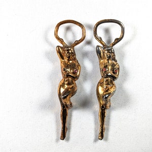 CHOOSE Nude girl / Naked Woman / Sexy pinup metal Bottle Opener, Vintage Erotik adult bar wares, female forms Cap Bottle Opener image 8