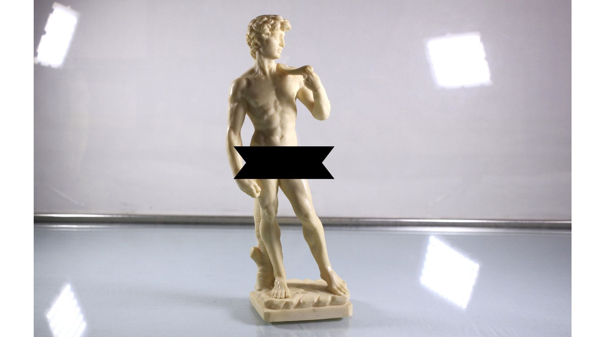 Sculpture En Terre Cuite Du David De Michel-ange – 125 Cm De