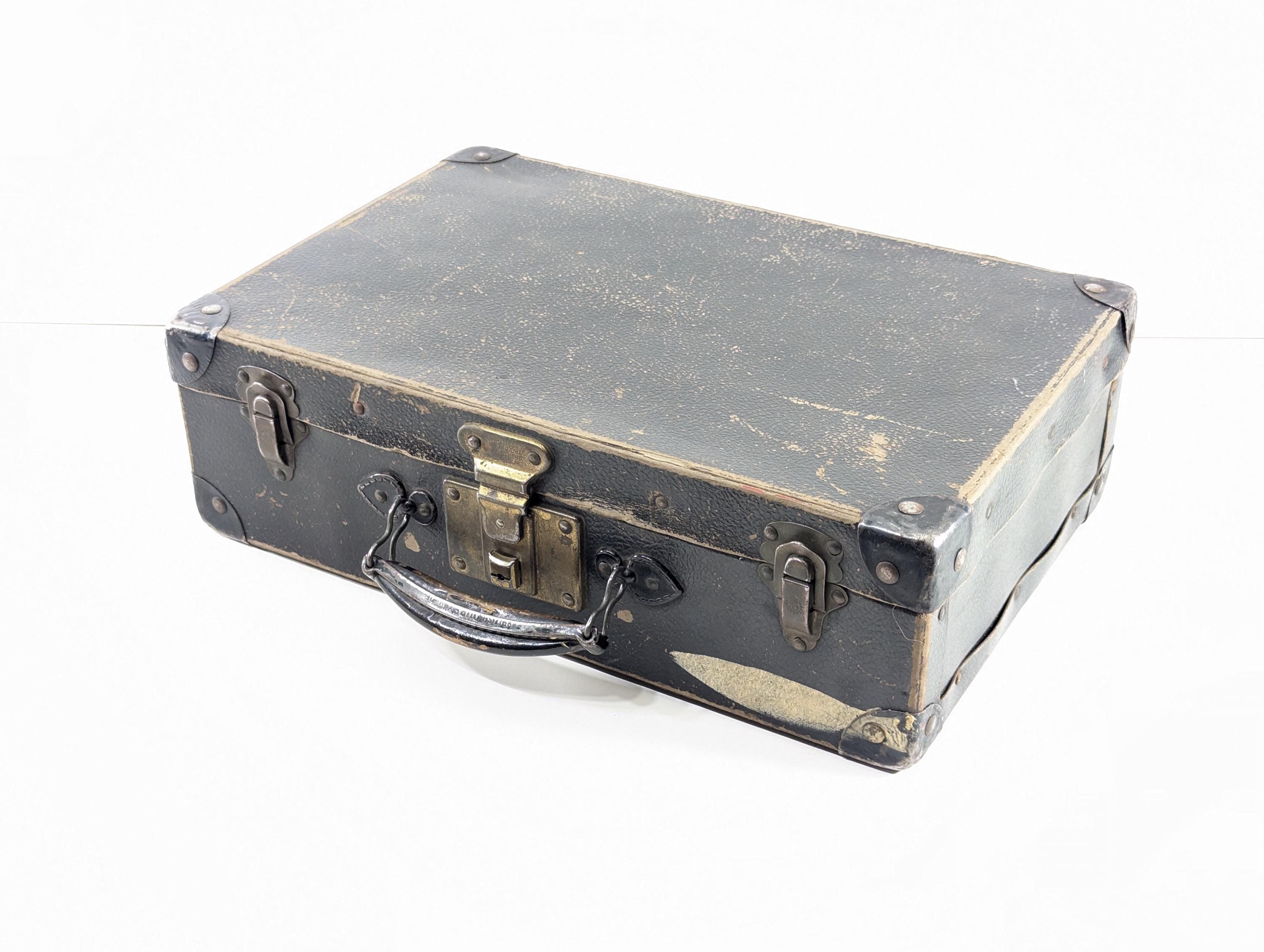 京都ホテル ラゲッジラベル付 1930年代 本革ヴィンテージトランク 昭和レトロ 1930s luggage - Etsy 日本