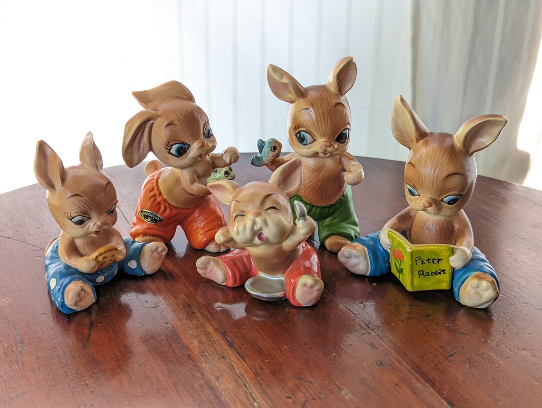 * vintage rabbit ୨୧ * 北欧チークの ウサギさん vintage rabbit ୨୧ * 北欧チークの ウサギさん