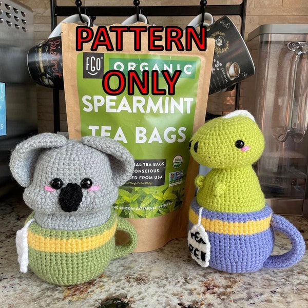 Koala-Tea and Tea-Rex Stash Jar Bundle