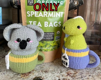 Koala-Tea and Tea-Rex Stash Jar Bundle