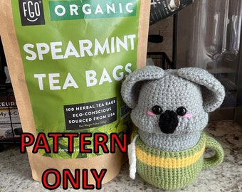 Koala-Tea Stash Jar Pattern