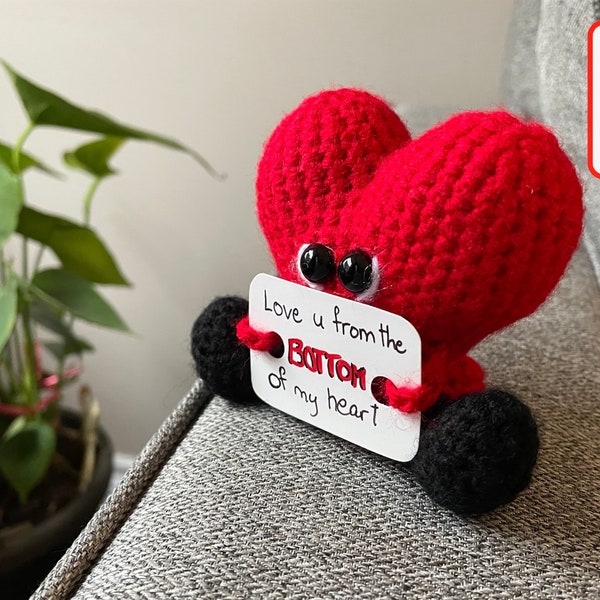 Heart Bottom Amigurumi Pattern