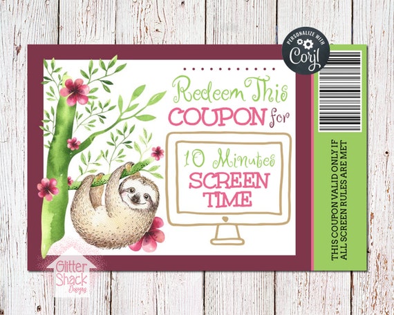 Online labels reward code coupon