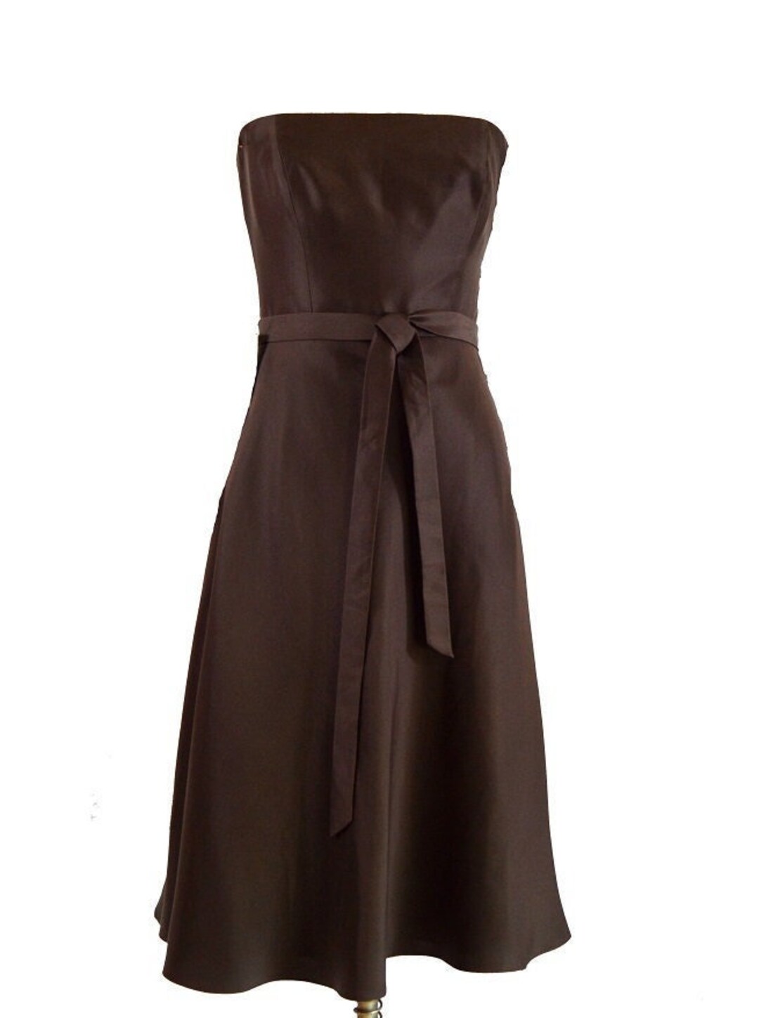 Robe Ann Taylor Soie 100% Neuve Avec étiquette - Taille 2P (petite), Couleur Non Précisée, Style élégant