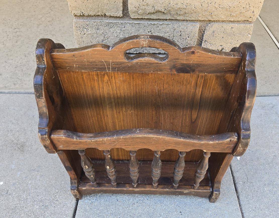 Ethan Allen Magazine Rack - Etsy