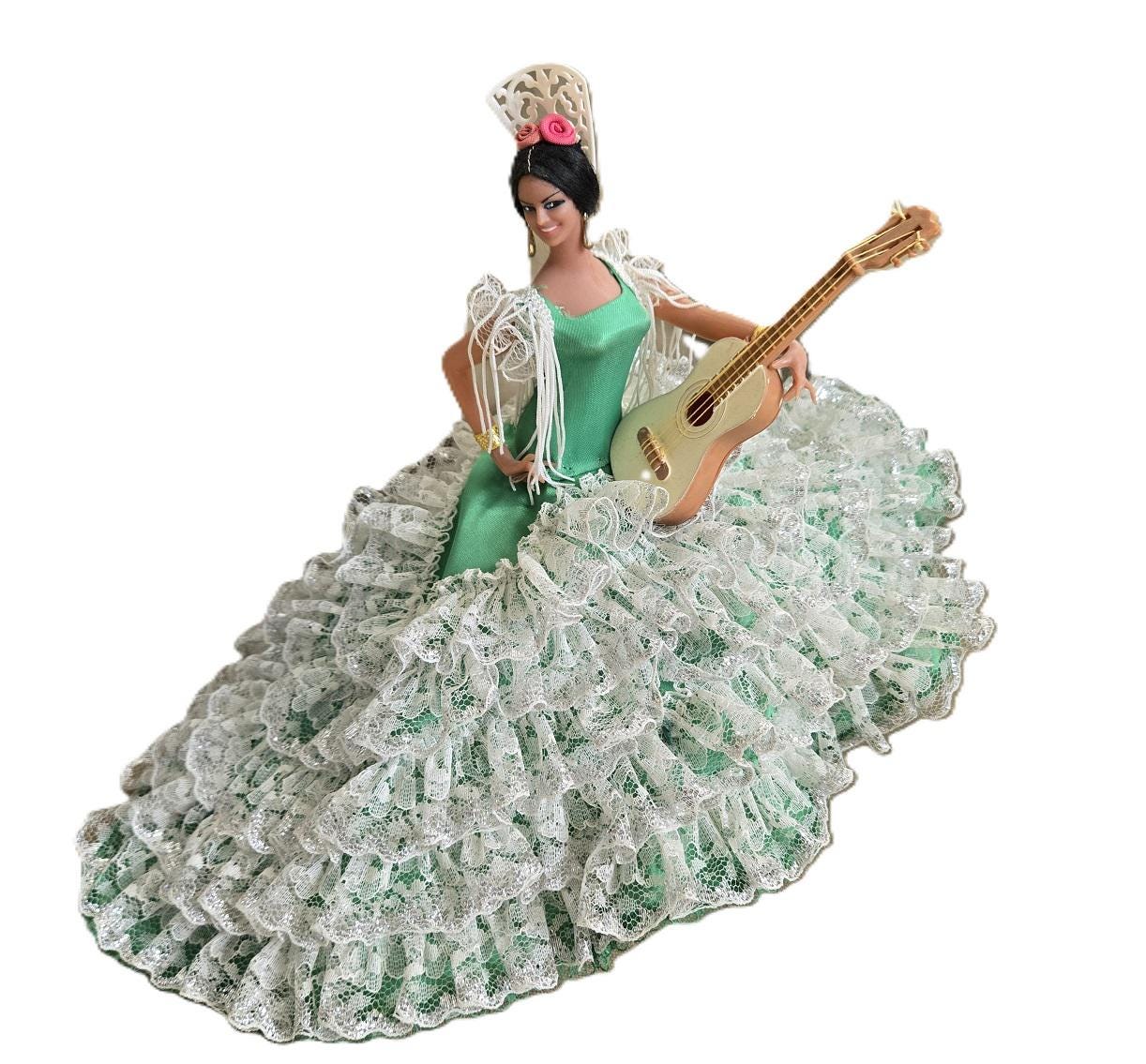 Green Flamenco Dress - Etsy Green Flamenco Dress - Etsy