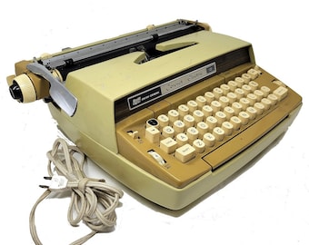 Vintage 70's Smith Corona Coronet 12 Portable Electric Typewriter
