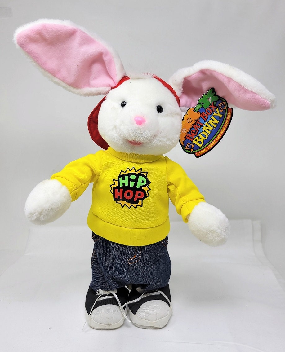 Innovage Vtg Beat Box Animated Bunny Singing Dancing Hip Hop