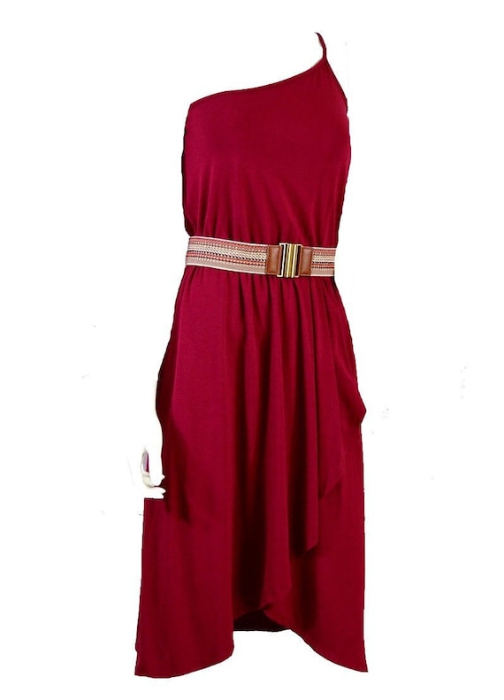 ann taylor one shoulder dress Ann Taylor One Shoulder Jersey Dress