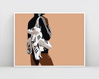 adidas originals wall art