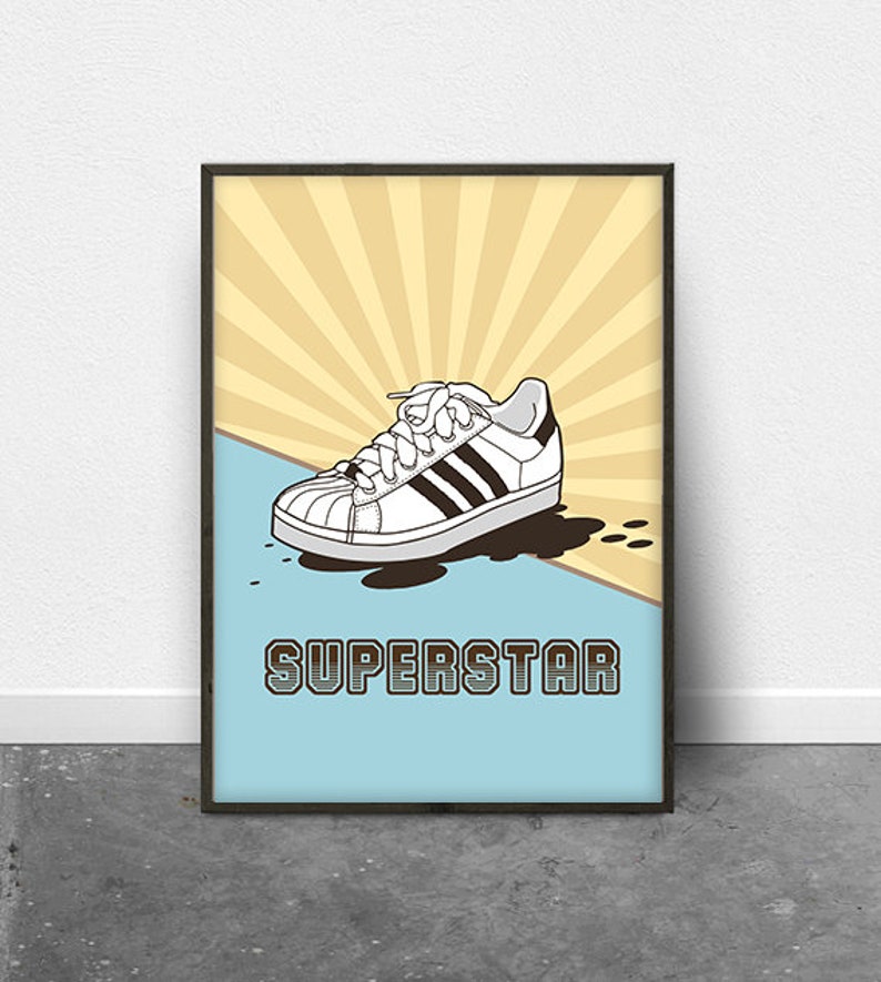 adidas originals wall art