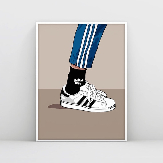 adidas superstar print