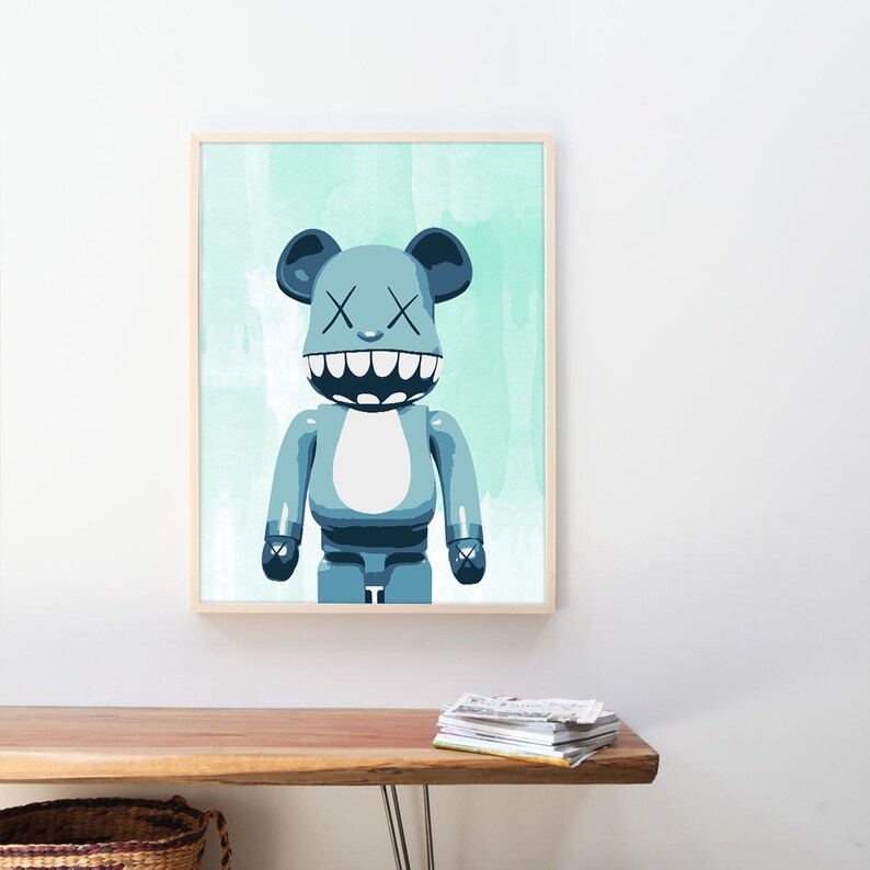 Kaws bearbrick картины