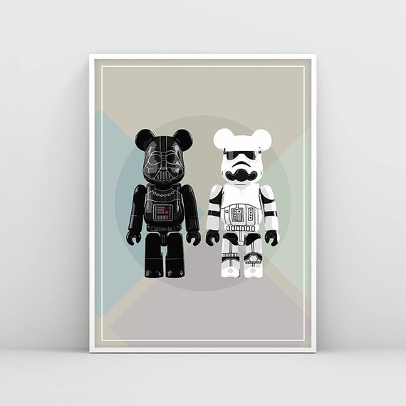 bearbrick wall
