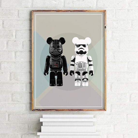 bearbrick wall