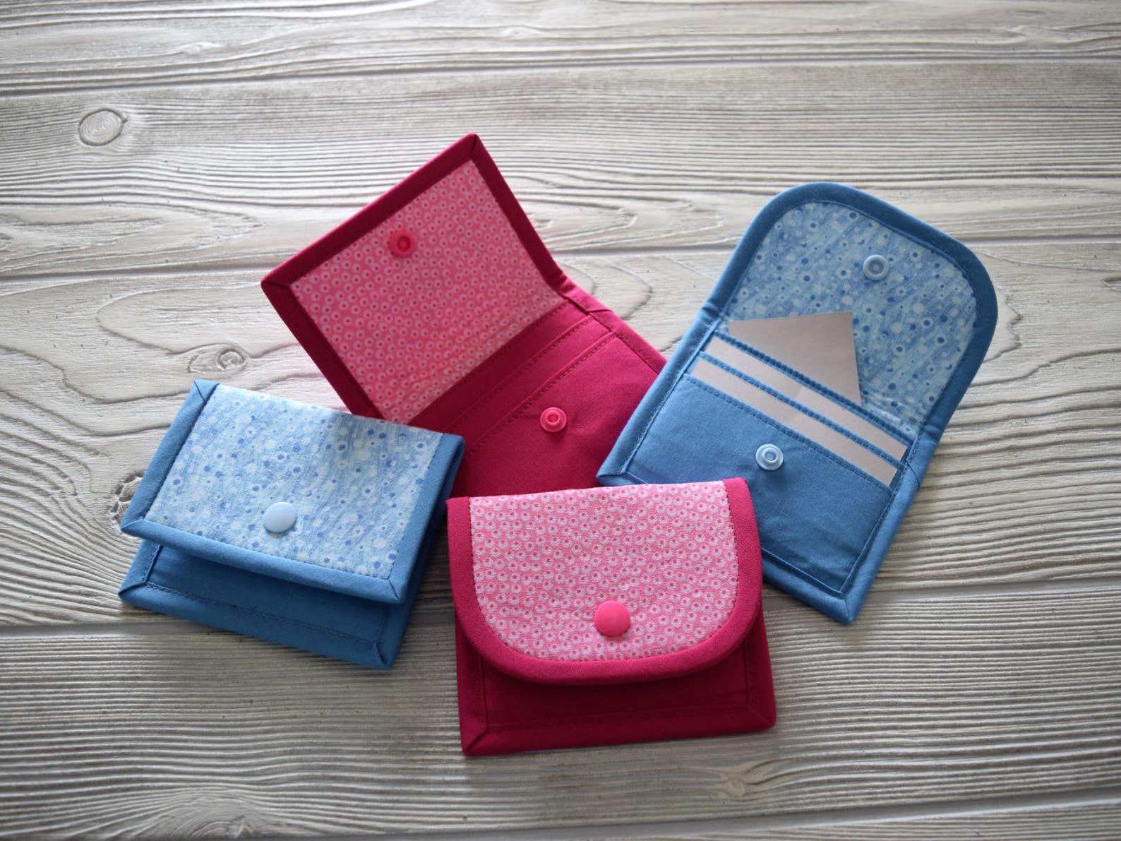 Gift Card Wallet PDF Sewing Pattern for Gift Card Wallet Etsy